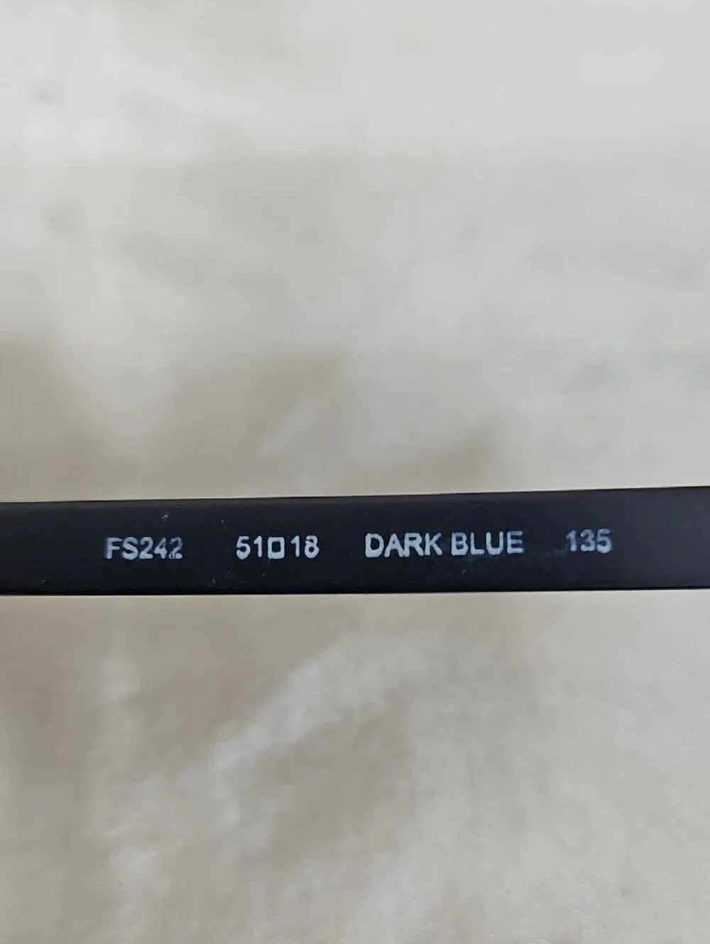 Fendi Dark Blue Glasses With Black Sunglasses Case